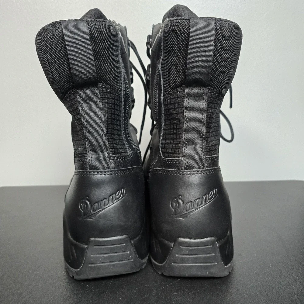 Danner Boots Mens 12 Black Kinetic Side-Zip 8